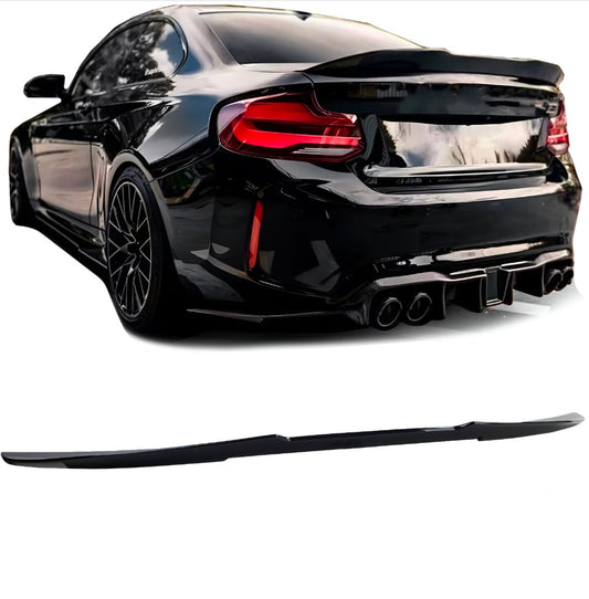 Aileron Becquet de coffre look M Performance pour BMW Série 2 F22 et M2 F87 (2013 à 2022)