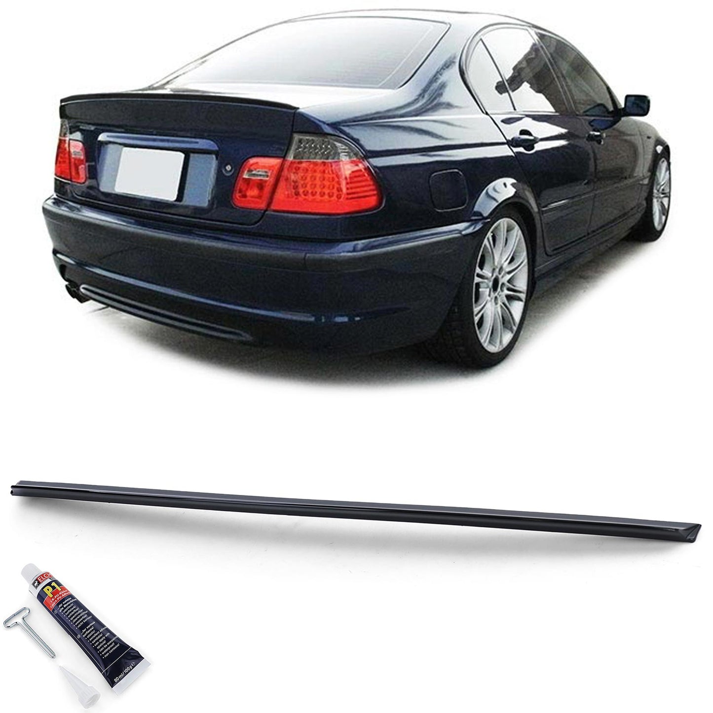 Aileron de coffre Becquet type M Performance pour BMW Série 3 E46 (1998 - 2005)