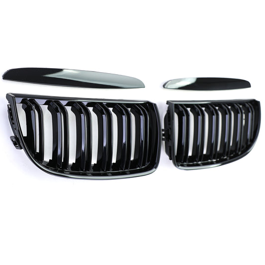 BMW Série 3 E90 - Grilles de calandre noire type M Performance (2005 - 2012)