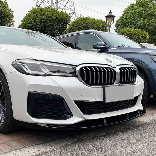 Mercedes CLA C117 avec pack AMG Lame avant splitter pare-choc pour BMW Série 5 G30 LCI (2020 à Aujourd'hui)