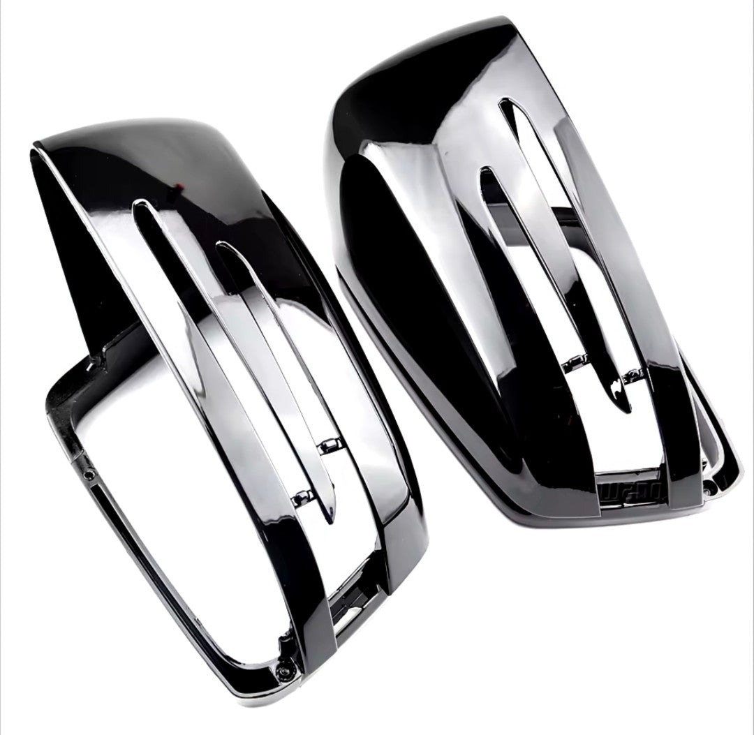 Coques de rétroviseurs Noir Brillant pour Mercedes GLK X204 (2009 - 2015)