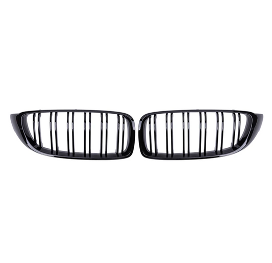 Grilles de calandre noires type M4 pour BMW Série 4 F32 (2013 - 2020)