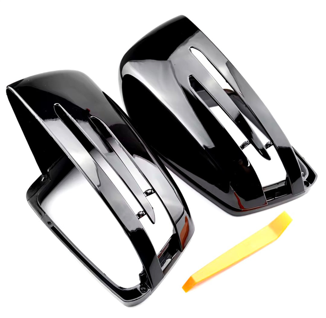 Coques de rétroviseurs Noir Brillant pour Mercedes GLK X204 (2009 - 2015)