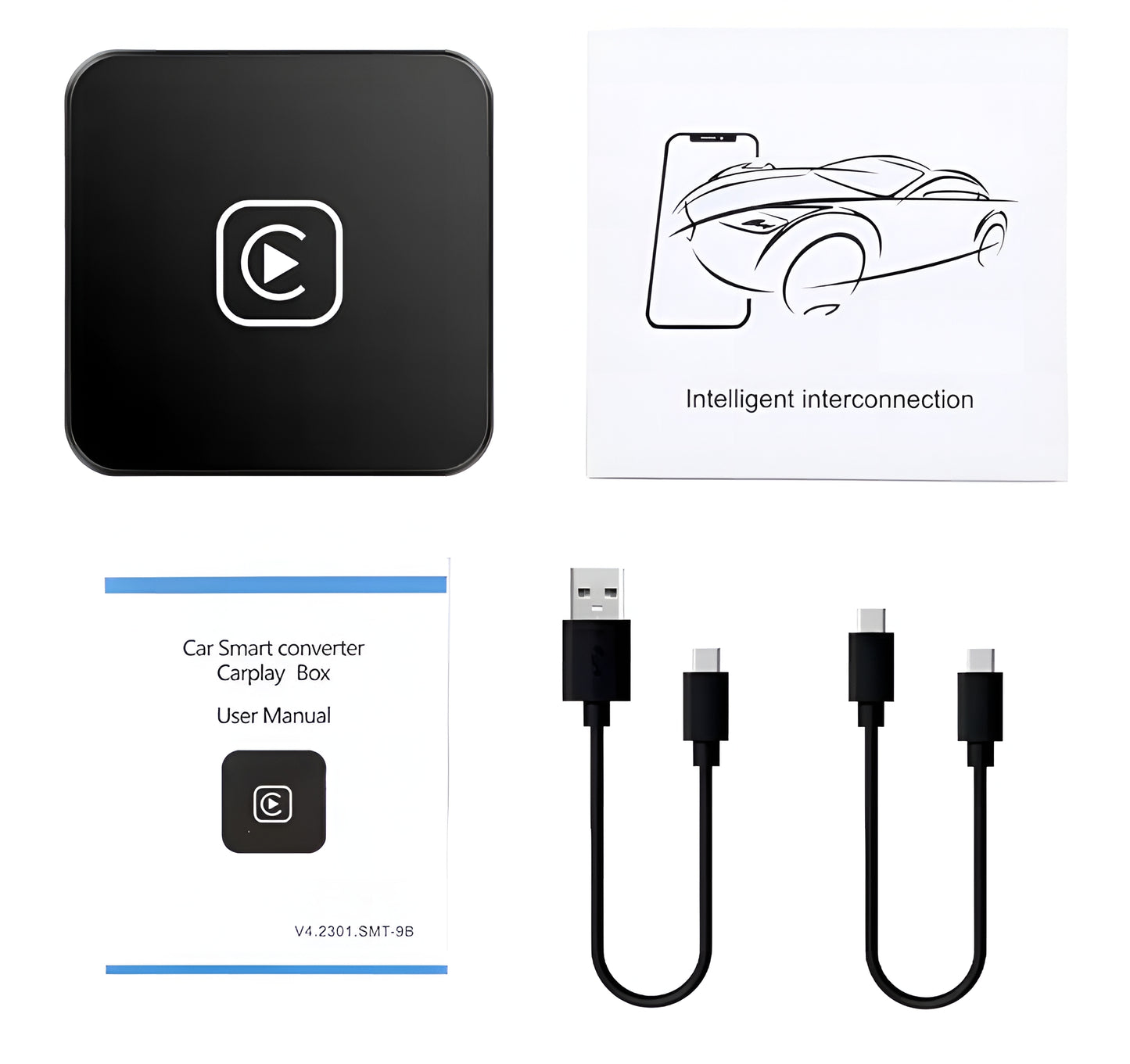 Adaptateur sans fil Android Auto et Apple Carplay pour Citroën