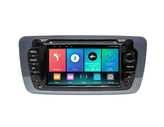 Boîtier Autoradio connecté Android Auto et Apple CarPlay Seat Ibiza 6J (2009 à 2012)