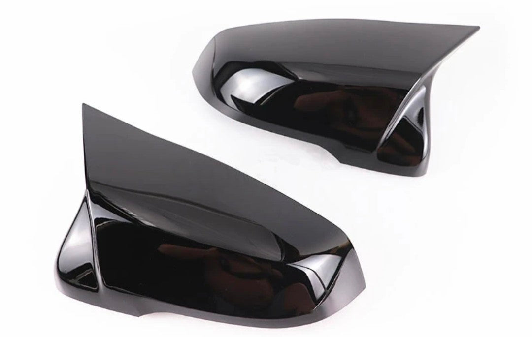 BMW Série 4 F32 - Coques de rétroviseurs type M Performance Noir Brillant (2012 - 2020)