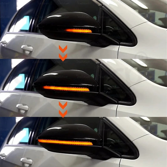 Clignotants répétiteurs dynamiques LED de rétroviseurs pour VW Golf 7 (2012 - 2018)