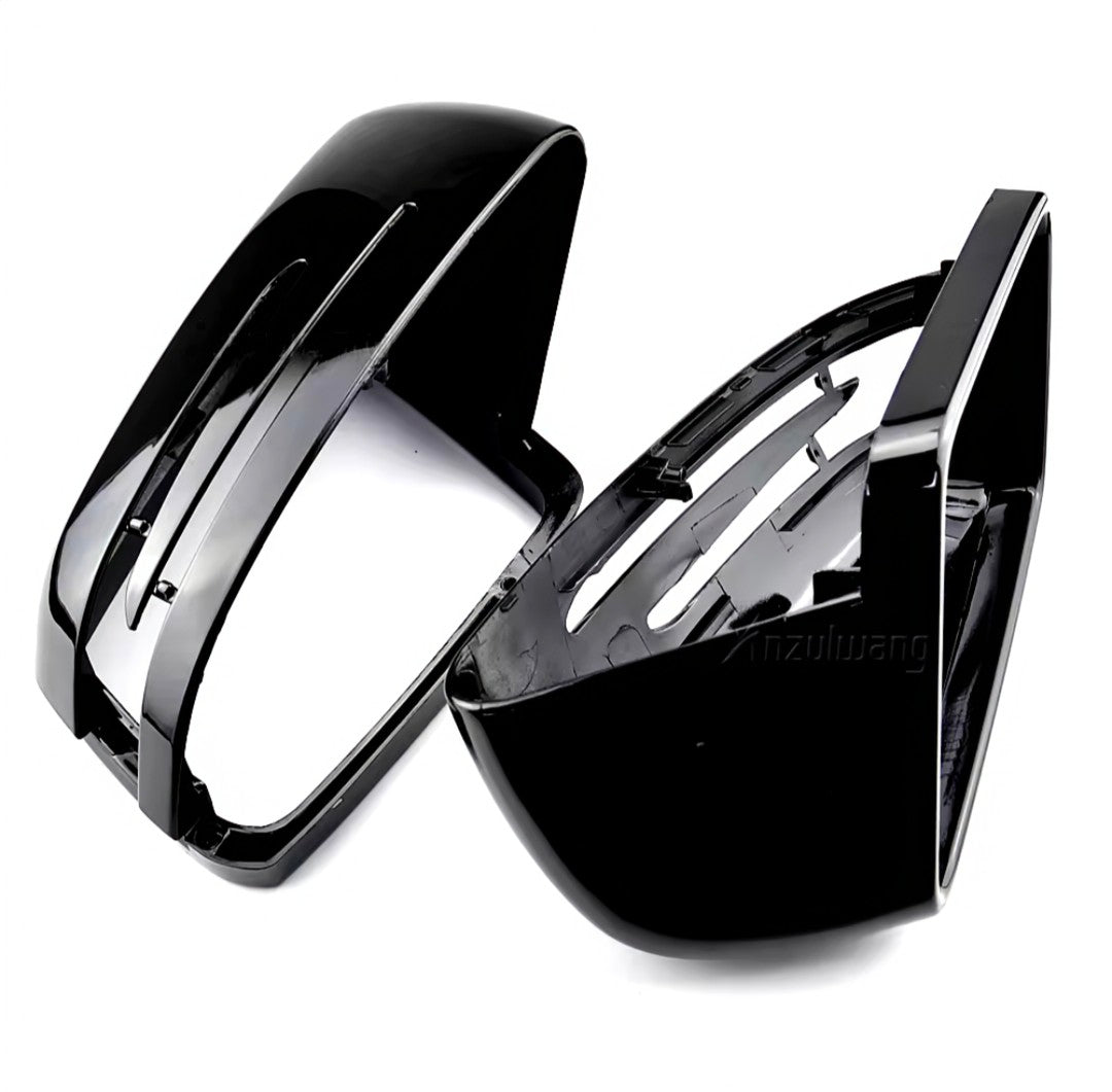 Coques de rétroviseurs Noir Brillant pour Mercedes GLK X204 (2009 - 2015)