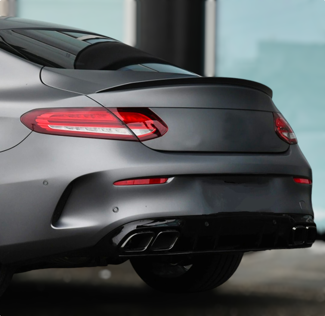 Aileron de coffre Bequet type AMG Mercedes Classe C Coupé C205 (2014 - 2021)