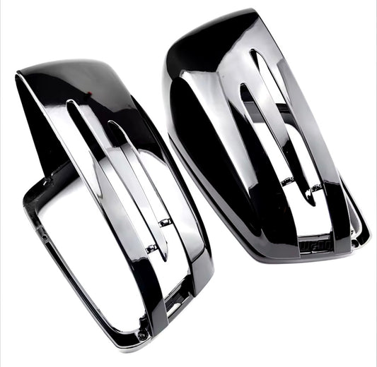 Mercedes Classe E W212 - Coques de rétroviseurs Noires Brillantes (2010 - 2015)